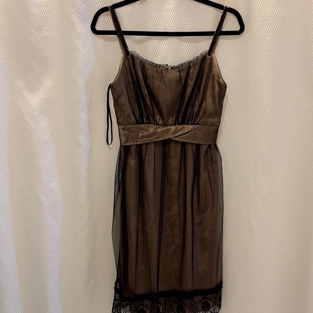 Talbots Bronze Sleeveless Dress